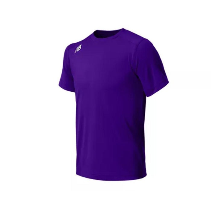 New Balance Short Sleeve Tech Tee: TMMT500 Apparel New Balance X-Small Purple 