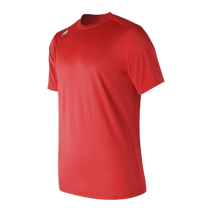 New Balance Short Sleeve Tech Tee: TMMT500 Apparel New Balance X-Small Red 