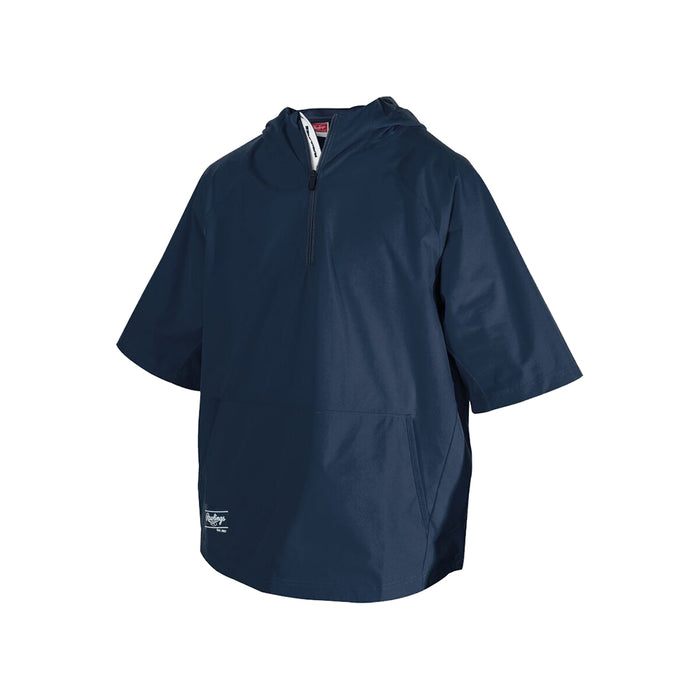 Rawlings Colorsync Short-Sleeve Adult Batting Jacket: CSSSJ Apparel Rawlings Small Navy 