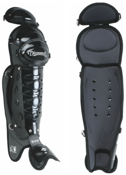 Diamond 17 Inch Umpire Leg Guards Equipment Diamond 