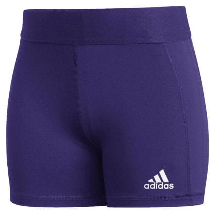 Adidas Womens 4 Inch Spandex Shorts: CD9592 Volleyballs Adidas XXS Purple 