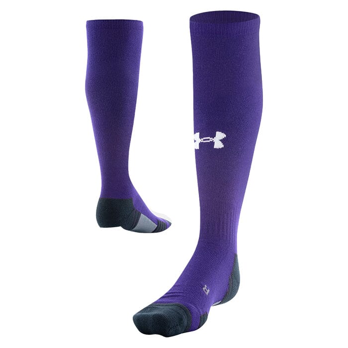 Under Armour Unisex UA Team Over-The-Calf Socks: 1367822 Apparel Under Armour Medium Purple 