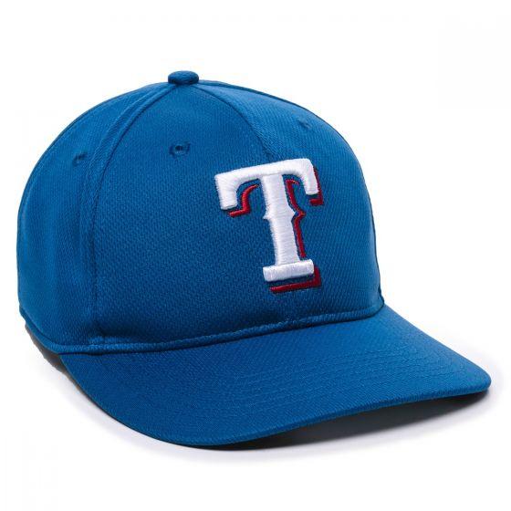 Outdoor Cap MLB Replica Adjustable Baseball Cap: MLB350 Apparel Outdoor Cap Adult Rangers 