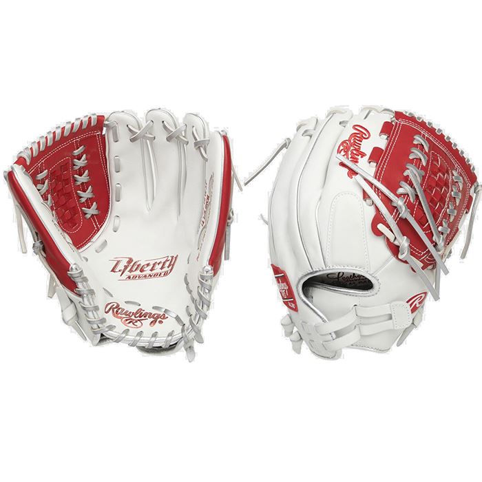 Rawlings Liberty Color Series 12.5” Fastpitch Softball Glove: RLA125-18WSP Equipment Rawlings 