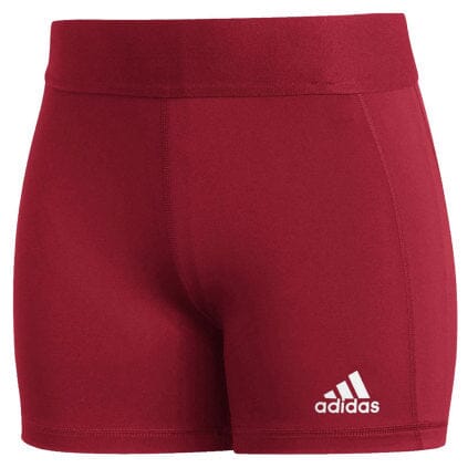 Adidas Womens 4 Inch Spandex Shorts: CD9592 Volleyballs Adidas XXS Red 