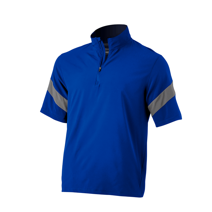 Mizuno Short Sleeve Hitting Jacket - Youth 350952 Apparel Mizuno Medium Royal 