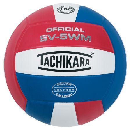 Tachikara SV5-WM Leather Volleyball: SV5WM Volleyballs Tachikara 