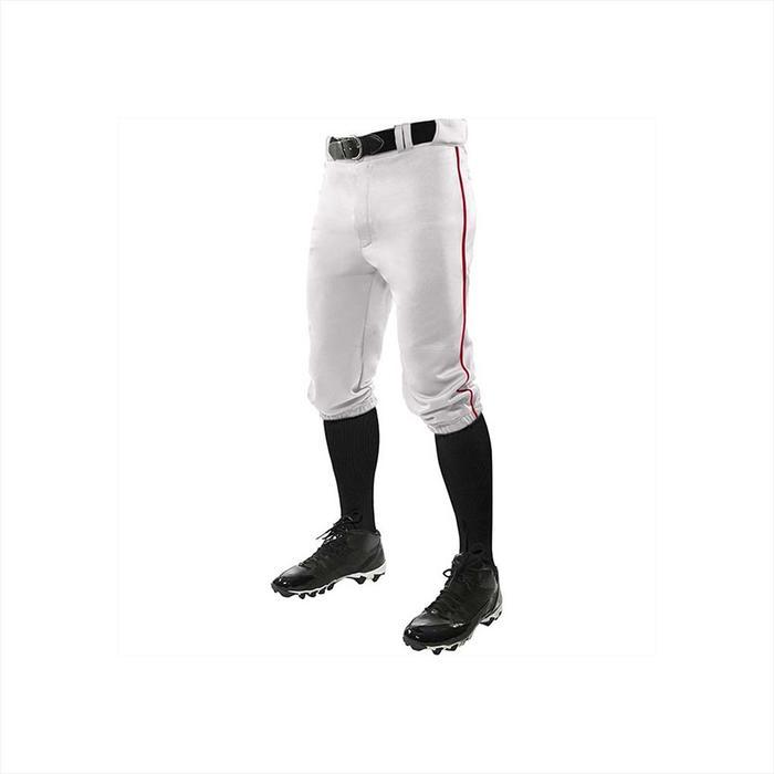 Champro Youth Triple Crown Knicker Braid Pant: BP101Y Apparel Champro XS White/Scarlet 