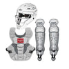 Rawlings Velo 2.0 Catcher’s Equipment Set Intermediate: CSV2I Equipment Rawlings White-Silver 