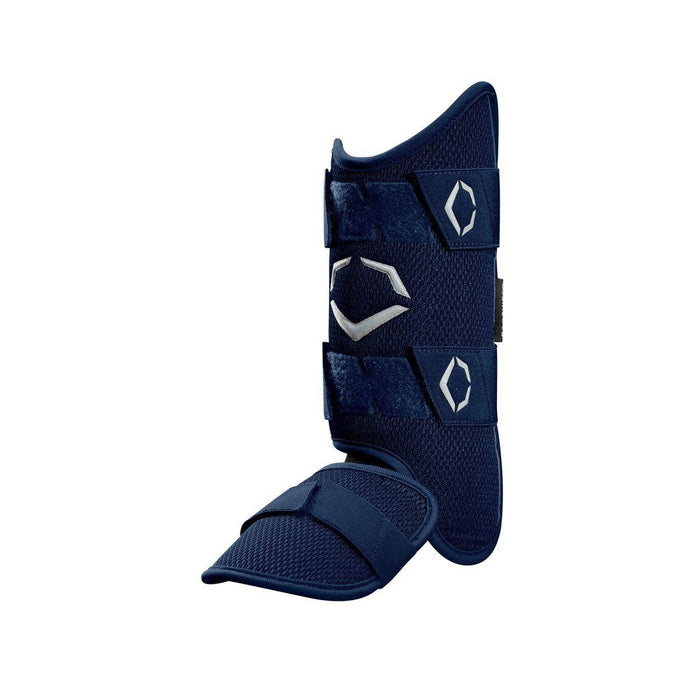 EvoShield Adult PRO-SRZ Batter's Leg Guard: WTV1200 Equipment EvoShield Left Hand Batter Navy 